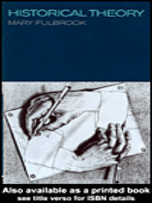 cover image of Historical Theory